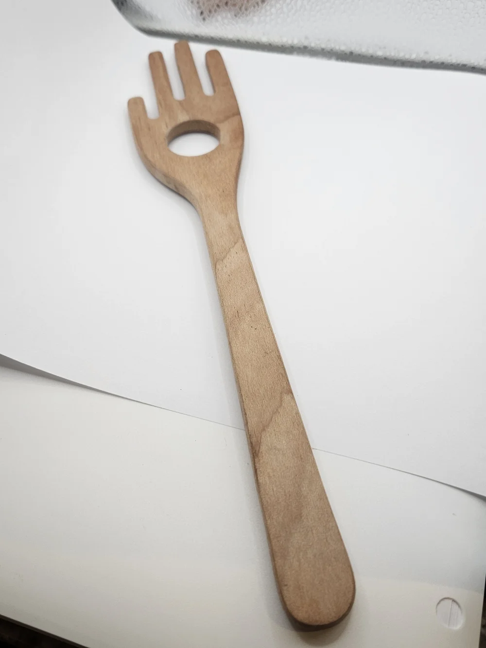 IKEA Wooden Pasta Server - Natural Wood